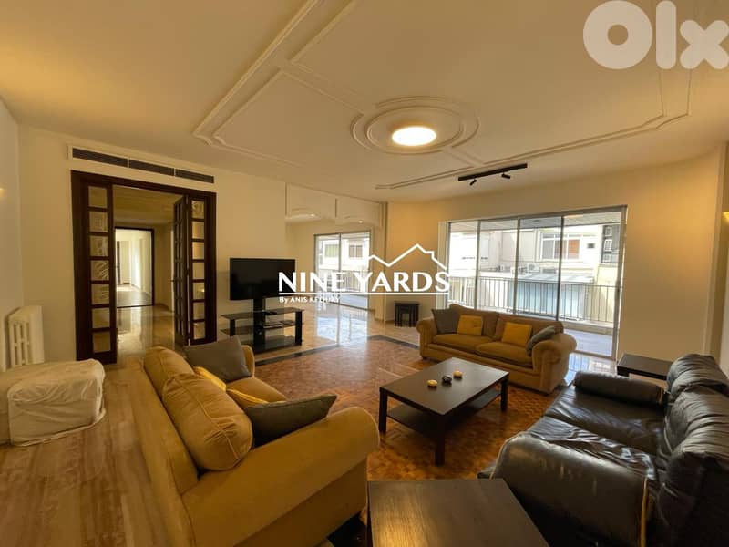 Fully Furnished Apartment For Rent in Achrafieh 0