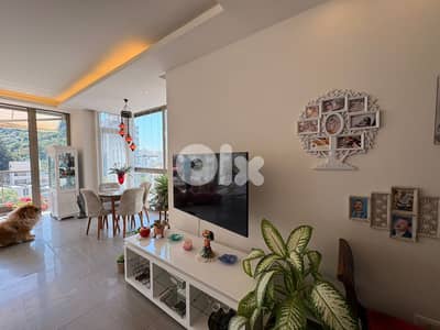 Jal El Dib | Decorated 3 Bedrooms Apart | New Building | Open Sea View