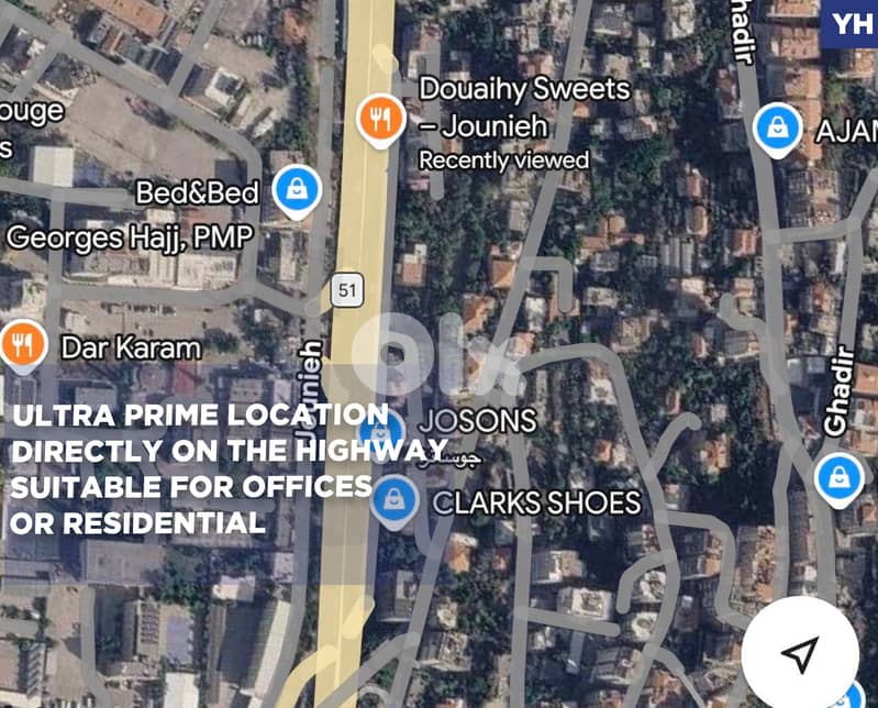 24/7 elevator/2 balconies/Haret Sakher/حارة صخر/ REF#YH135222 ! 0