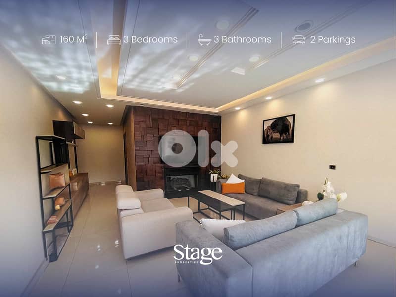 Spacious Apartment with Terrace & Garden in Daychounieh For Sale 0