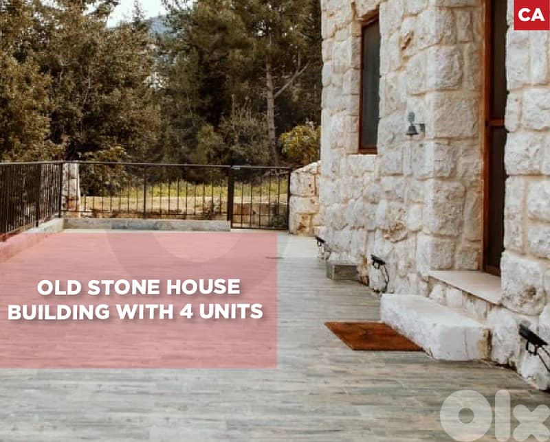 Old Stone house , Building with 4 units ,Fatqa/ فتقا REF#CA135228 0