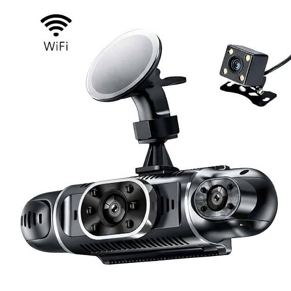 WiFi Dash Cam HR2501 Four Lens Panoramic 0