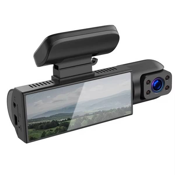 Triple Lens Car Dash Cam M8 Wi-Fi 1080P 4
