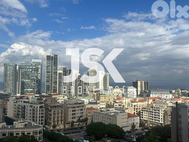 L20983 - Apartment with Amazing Sea View For Sale in Zoukak El Blat 0