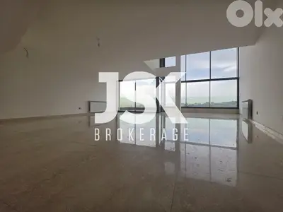 L20988-Triplex With Terrace For Sale in A High-End Building in Hazmieh
