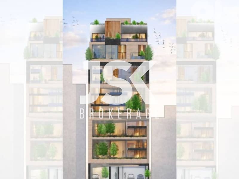 L20993 - An Under-Construction One Bedroom Loft For Sale in Achrafieh 0