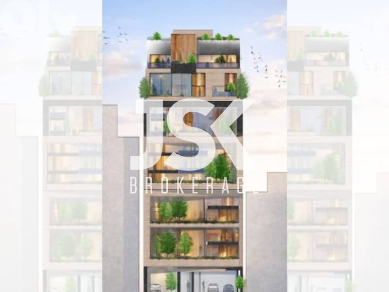 L20997 - Under-Construction Project! Penthouse For Sale in Achrafieh 0