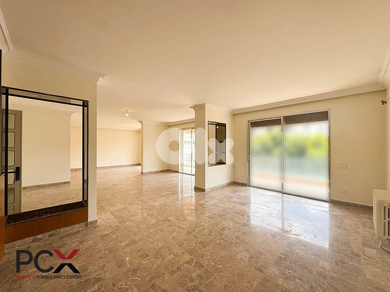 Apartment for Rent in Mtayleb | Gated Building | Partial Sea View 0