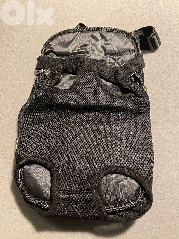 small dog carrier backpack// medium size dog washable diaper 2