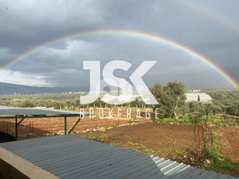 L21013 - 6,334 SQM Land with Farm For Rent in Zgharta 0