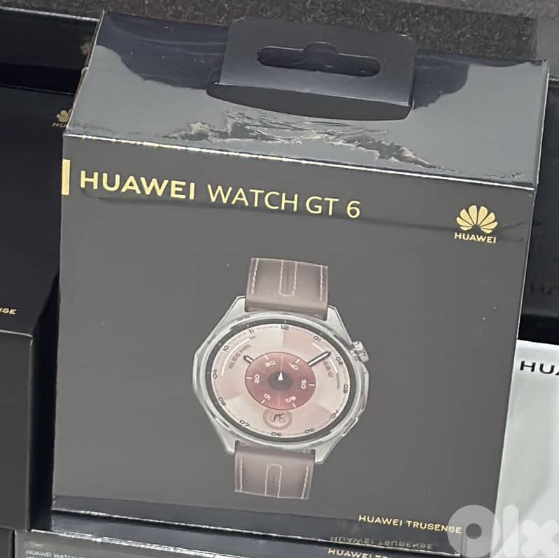 Huawei Watch Gt 6 46mm Brown Leather Strap 148$ 0