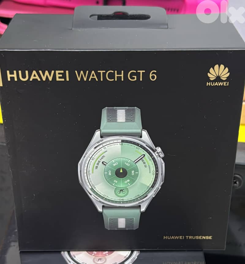 Huawei Watch Gt 6 46mm Green Woven Strap 148$ 0