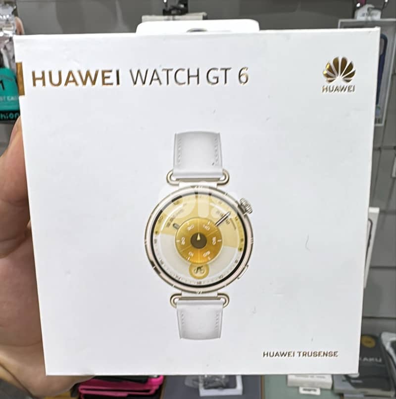 Huawei Watch Gt 6 41mm White Leather Strap 165$ 0