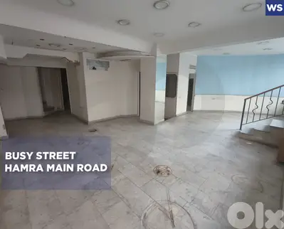 Shop/Hamra/ main road/الحمرا /perfect for businesses/ REF#WS135266 !
