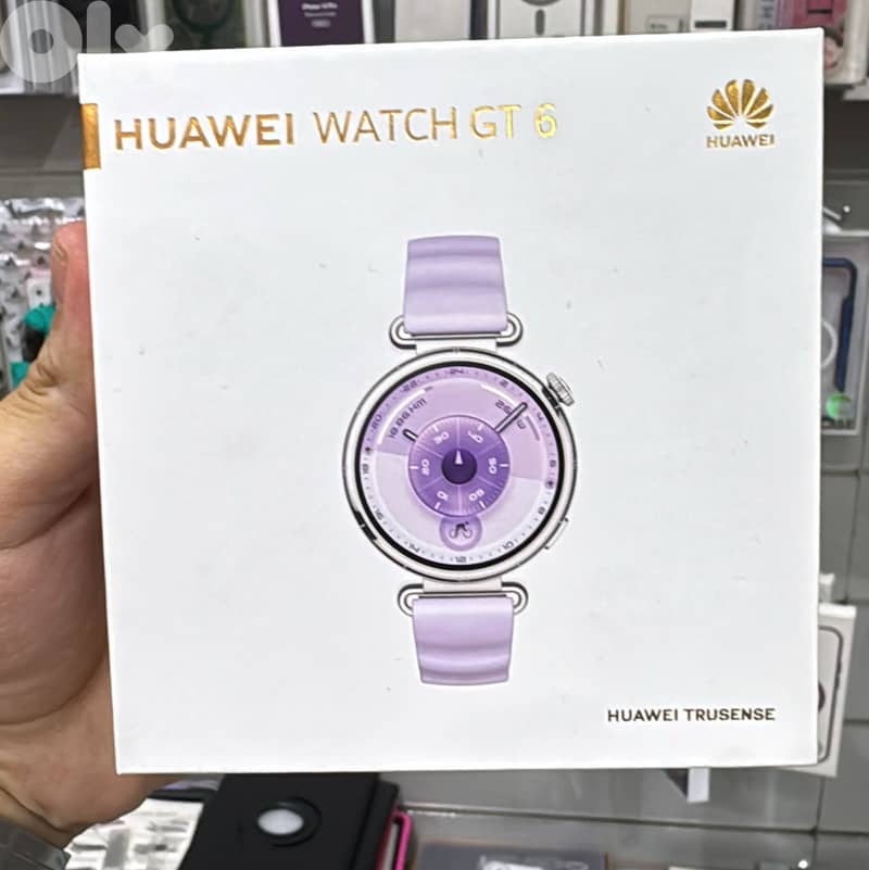Huawei Watch Gt 6 41mm Purple Silicone Strap 0