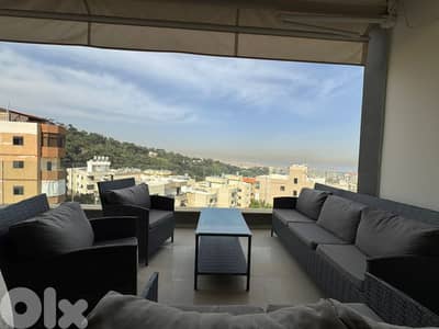 L21014-Exclusive! Fully Furnished Apartment For Sale in Tilal El Fanar