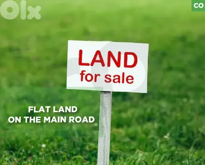 On the main road, Flat land ,On the main road, Bouar/بوار REF#CO135274