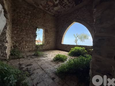 Land with Heritage Villa for sale in Aley أرض مع فيلا تراثية في عاليه