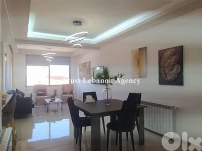 Furnished Apartment for rent in Bhersaf شقة للاجار في بحرصاف