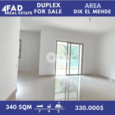 Apartment For Sale In Dik El Mehdiشقة للبيع في ديك المحدي