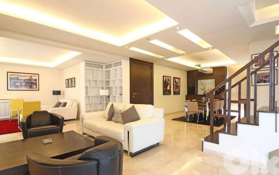 HIGH-END | DUPLEX IN MANSOURIEH | OPEN VIEW | 3 BEDS, (MANR-312) 0