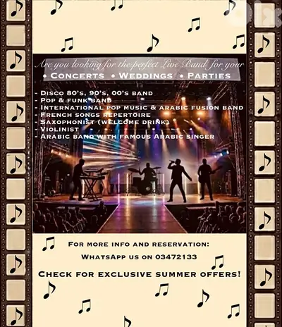 weddings concerts