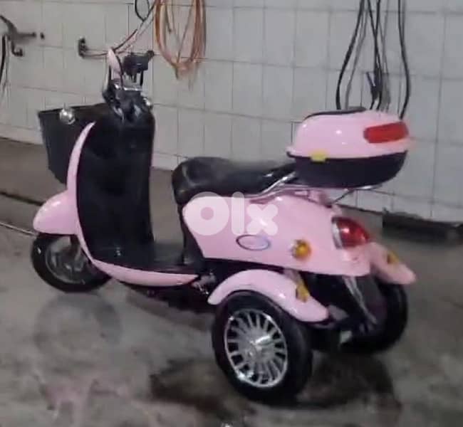 Electric moto color pink 0