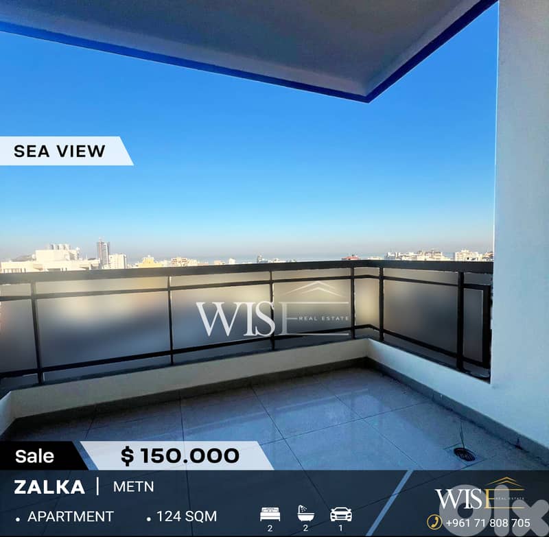 124 SQM Apartment for SALE in Zalka! 0