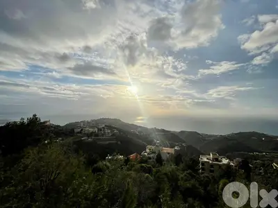 994 SQM Land for Sale in Kfour with An Amazing SeaView!
