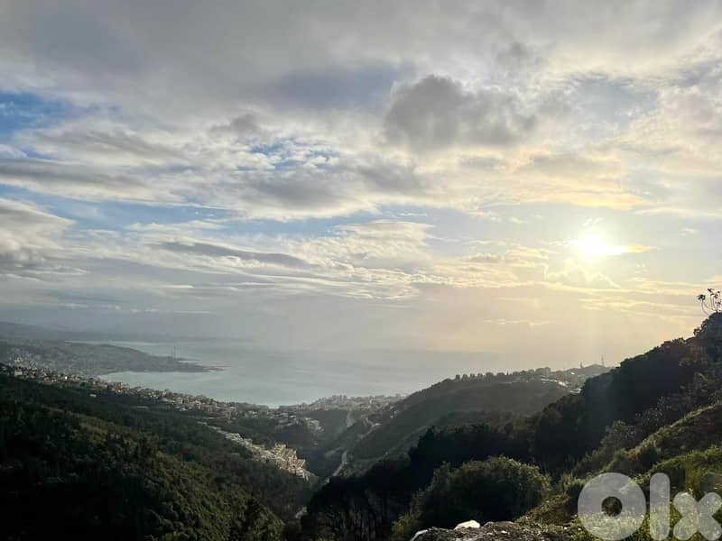 4000 SQM Land for Sale in Kfour with An Amazing SeaView! 0