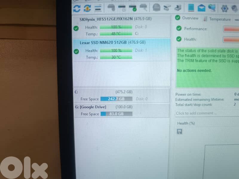 512Gb SSD lexar m. 2 2280 PCIe gen3x4 NVMe 2