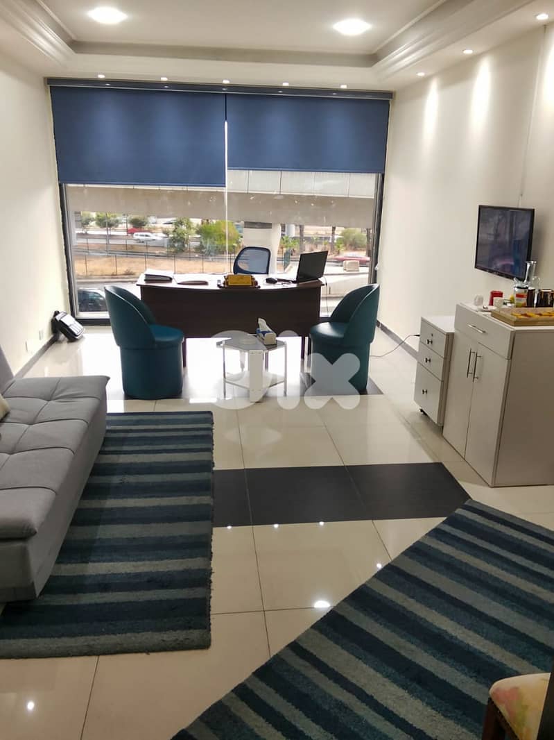 30 SQM Prime Location Renovated Office in Zalka, Metn 0