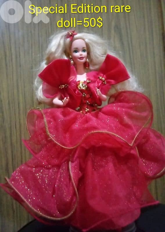 Barbie HAPPY HOLIDAYS Mattel1993 Special Edition Rare Gorgeous doll=50 0
