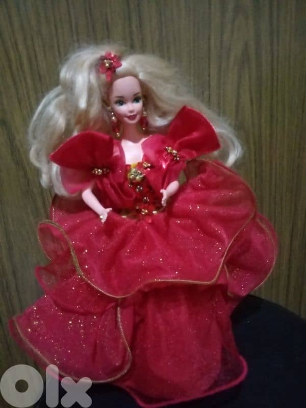 Barbie HAPPY HOLIDAYS Mattel1993 Special Edition Rare Gorgeous doll=50 5