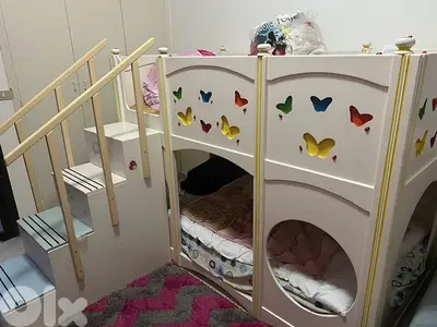 double bed ma3 ferash