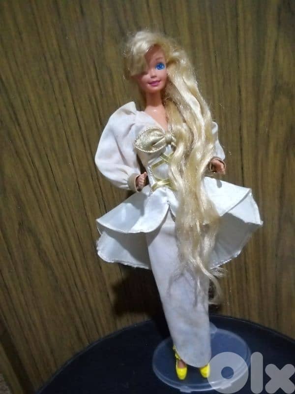 HOLLYWOOD HAIR Barbie Mattel 1992 vintage wearing As new doll=38$ 0