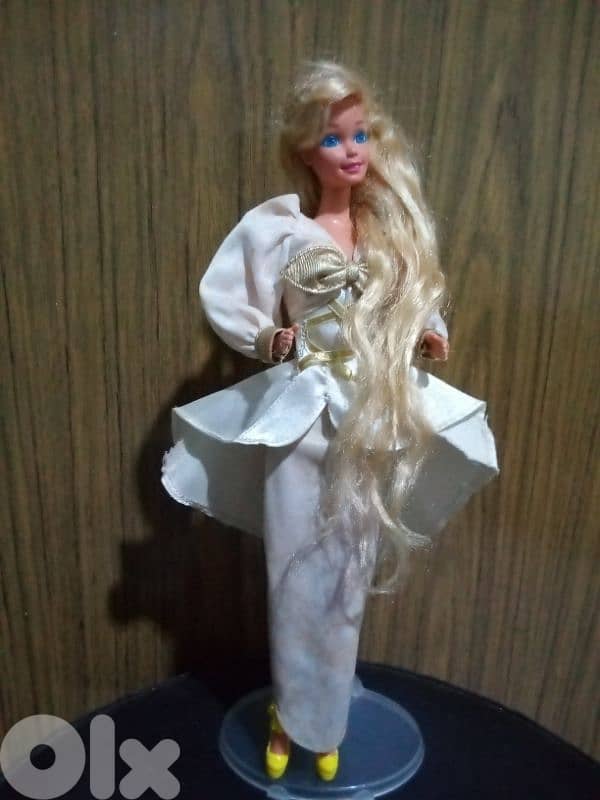 HOLLYWOOD HAIR Barbie Mattel 1992 vintage wearing As new doll=38$ 9