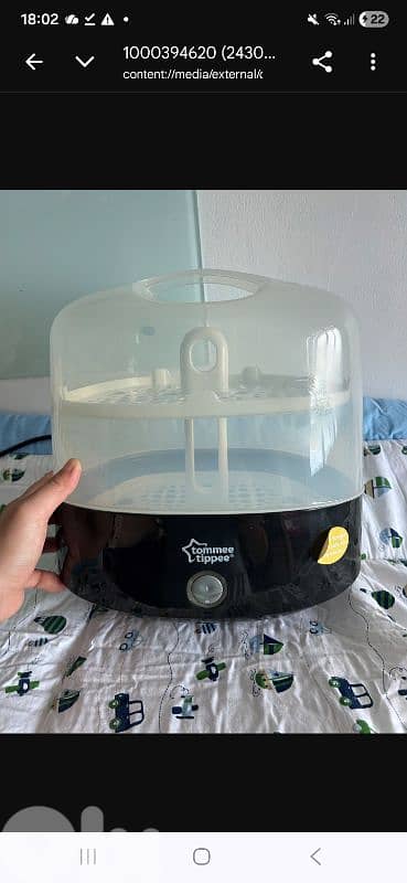 tomme tippee stereliser 0