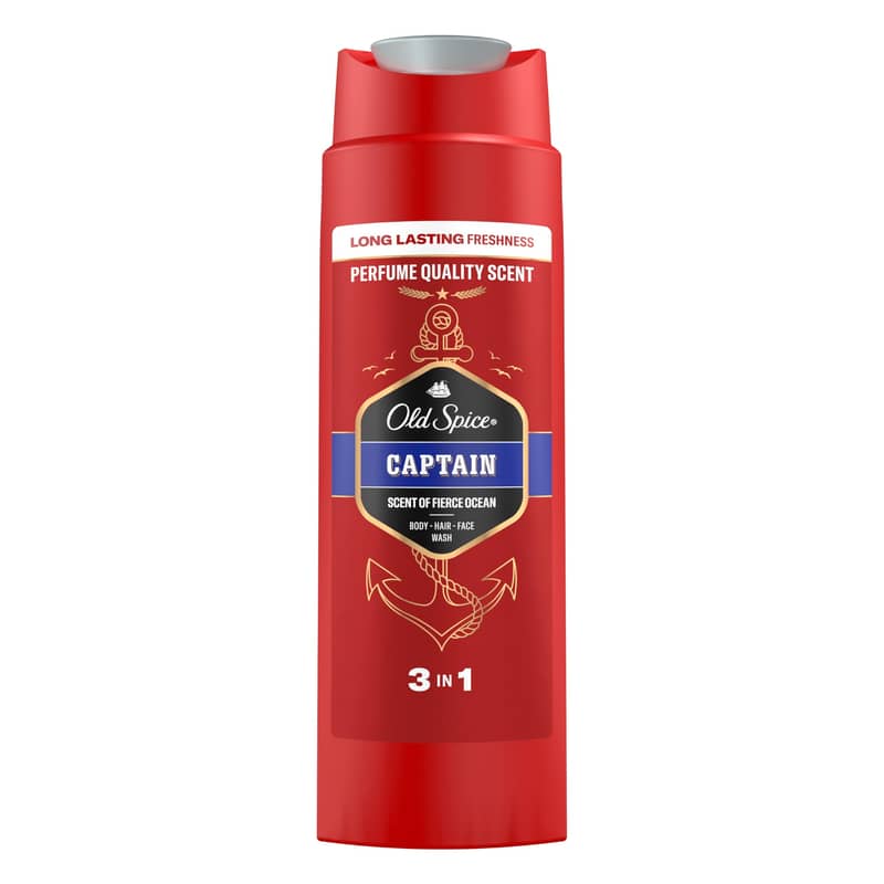 Old Spice 3-in-1 Captain 400 ml 0