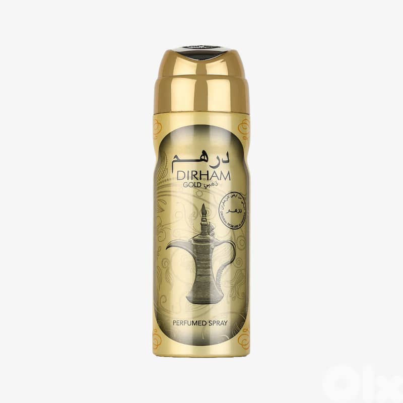 Ard Al Zaafaran Dirham Gold Deodorant 200 ml 0