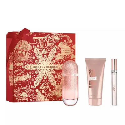 Carolina Herrera 212 VIP Rosé Elixir Eau de Parfum Gift Set 80 ml + 10 ml + Body Lotion 100 ml