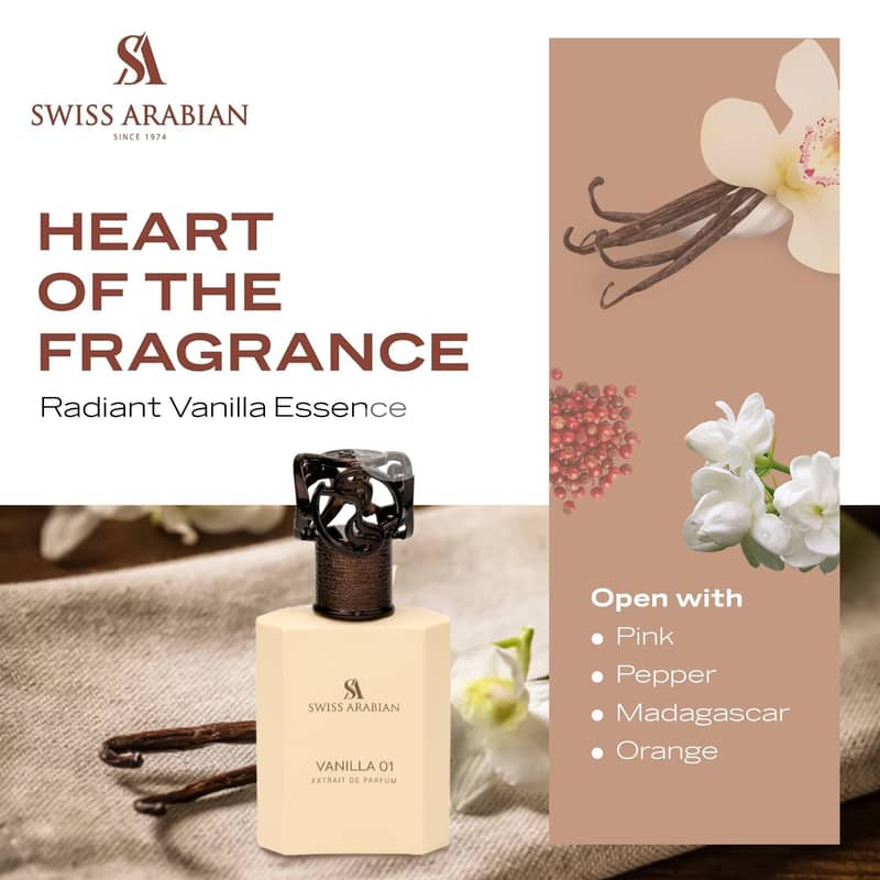 Swiss Arabian Vanilla 01 Extrait de Parfum 50 ml (Women) 3
