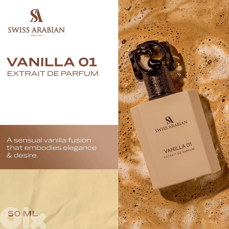 Swiss Arabian Vanilla 01 Extrait de Parfum 50 ml (Women) 5