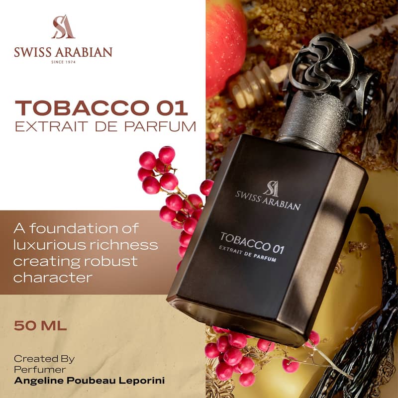 Swiss Arabian Tobacco 01 Extrait de Parfum 50 ml (Unisex) 5