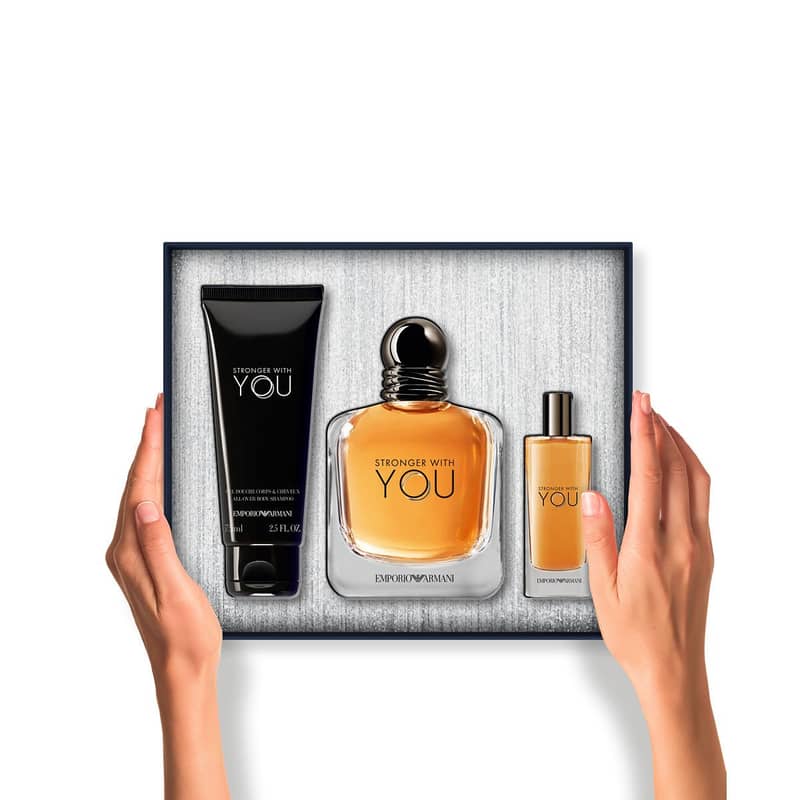 Emporio Armani Stronger With You Eau de Toilette Holiday Set (100mL + 15 mL) 1