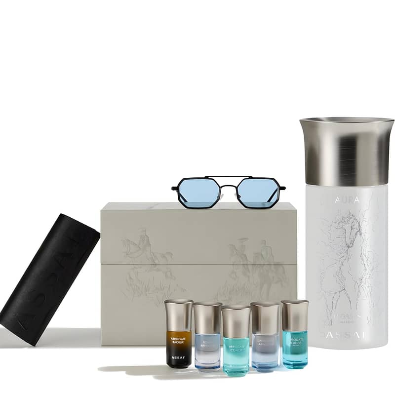 Assaf Aura Pegasus Set Summer Perfume for Men (Luxury Gift Set) 0