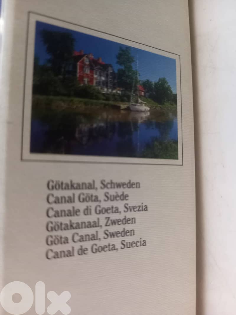 1000-piece puzzle . Göta Canal in Sweden,by Ravensburger. 4