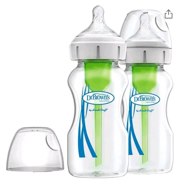4 dr Browns Glass Bottles 1