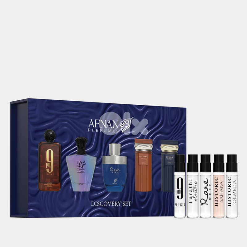 Afnan Men’s Series Discovery Kit Eau de Parfum & Extrait de Parfum 5 × 2 mL (Pour Homme) 0