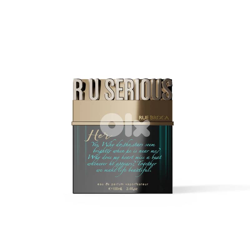 Rue Broca R U Serious Her 100 mL Eau de Parfum – For Her 0